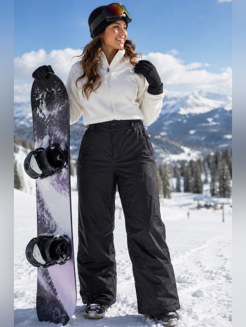 NWT | OFFLINE by Aerie Chillside Snow Pants Black - Size Large
